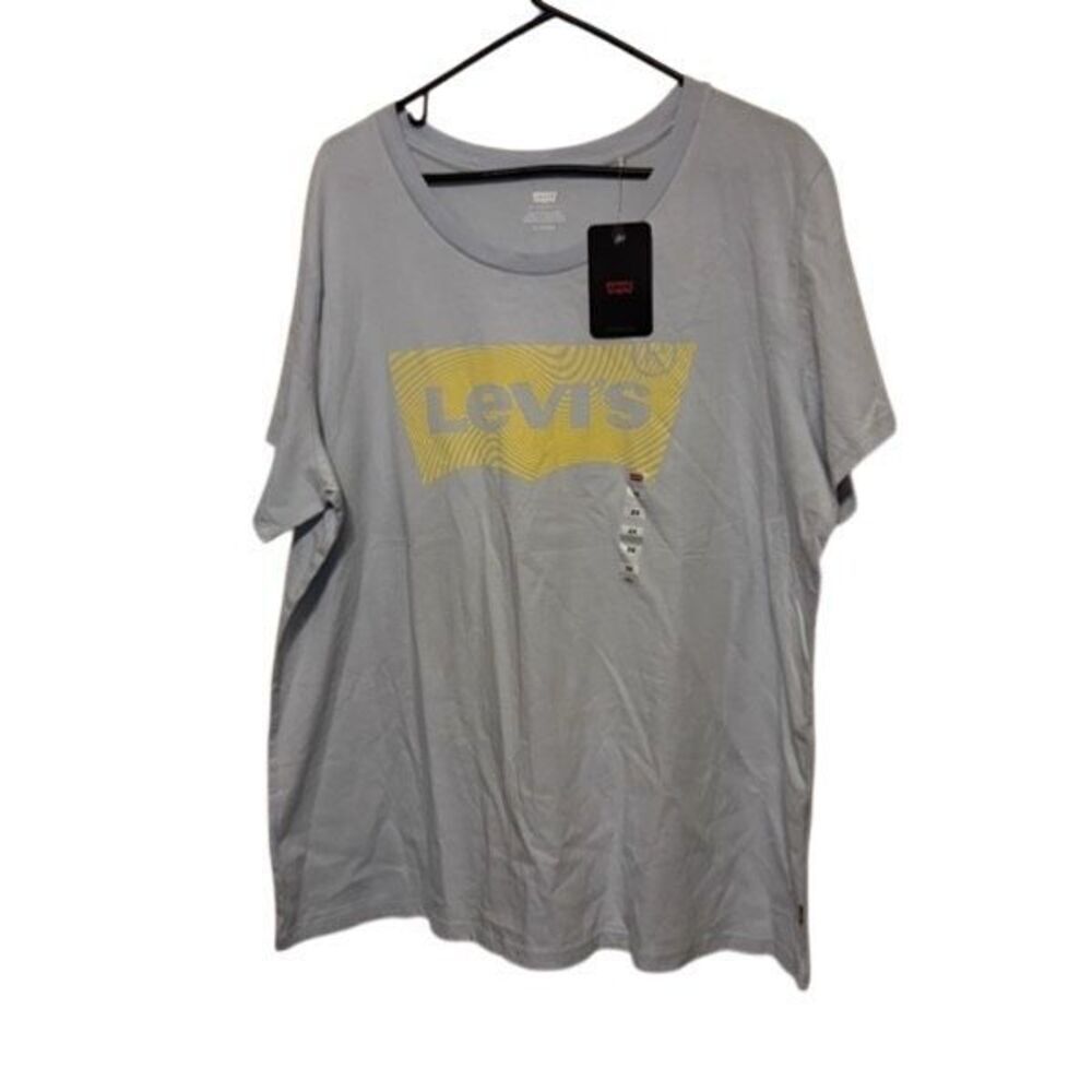 Levi’s Women’s Size 2XL Light Blue T-Shirt *New*